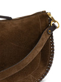 Isabel Marant Oskan Soft Zip Shoulder Bag — Same as shown — Size One Size — Top View