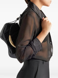 Giuseppe Zanotti Gz Day And Night Snakeskin Curved Shoulder Bag — Same as shown — Size One Size — Side View
