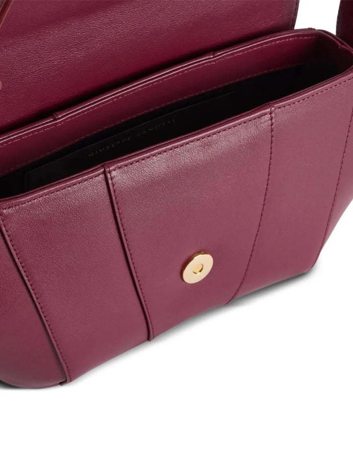 Giuseppe Zanotti Gz Day And Night Leather Shoulder Bag — Same as shown — Size One Size — Top View