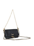 Zadigvoltaire Leather Shoulder Bag — Same as shown — Size One Size — Back View