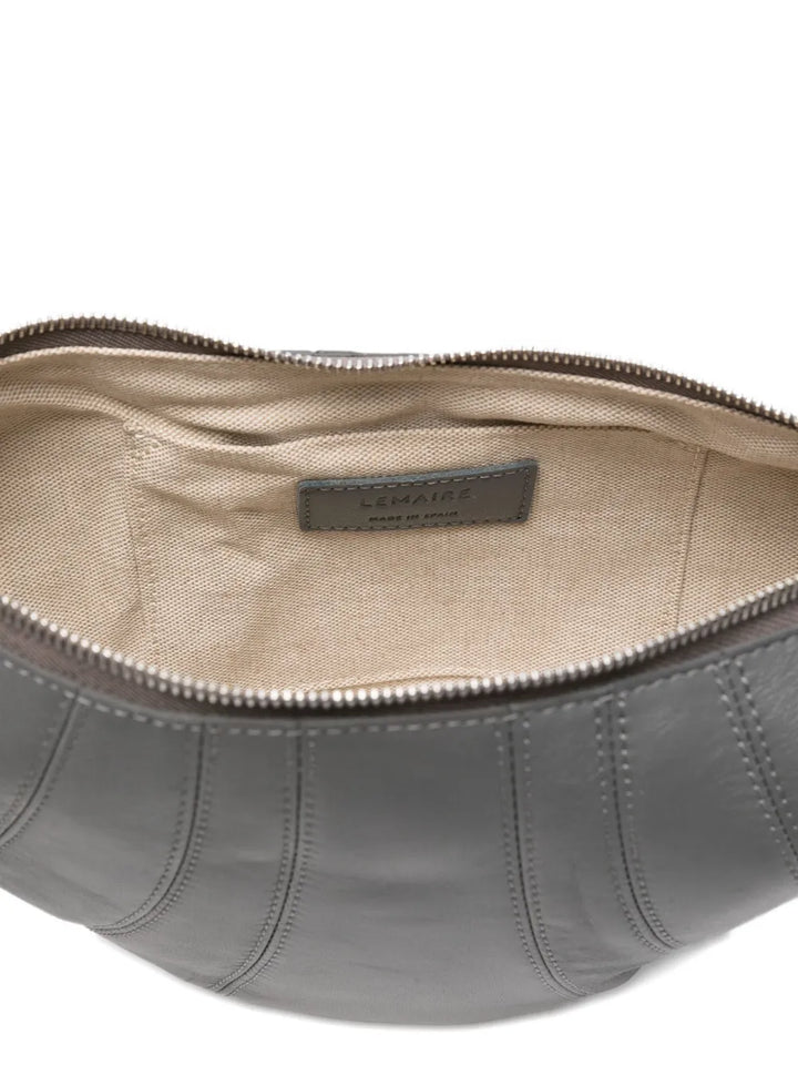 Lemaire Croissant Knotted Lambskin Shoulder Bag — Same as shown — Size One Size — Detail View