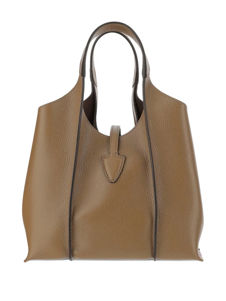 Tods Leather T Buckle Shoulder Bag — Same as shown — Size One Size — Side View