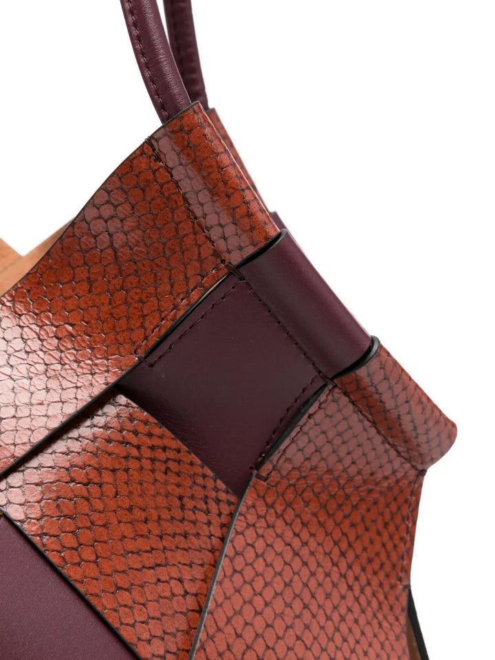 Ulla Johnson Charlotte Woven Leather Shoulder Bag — Same as shown — Size One Size — Back View