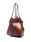 Ulla Johnson Charlotte Woven Leather Shoulder Bag — Same as shown — Size One Size — Side View