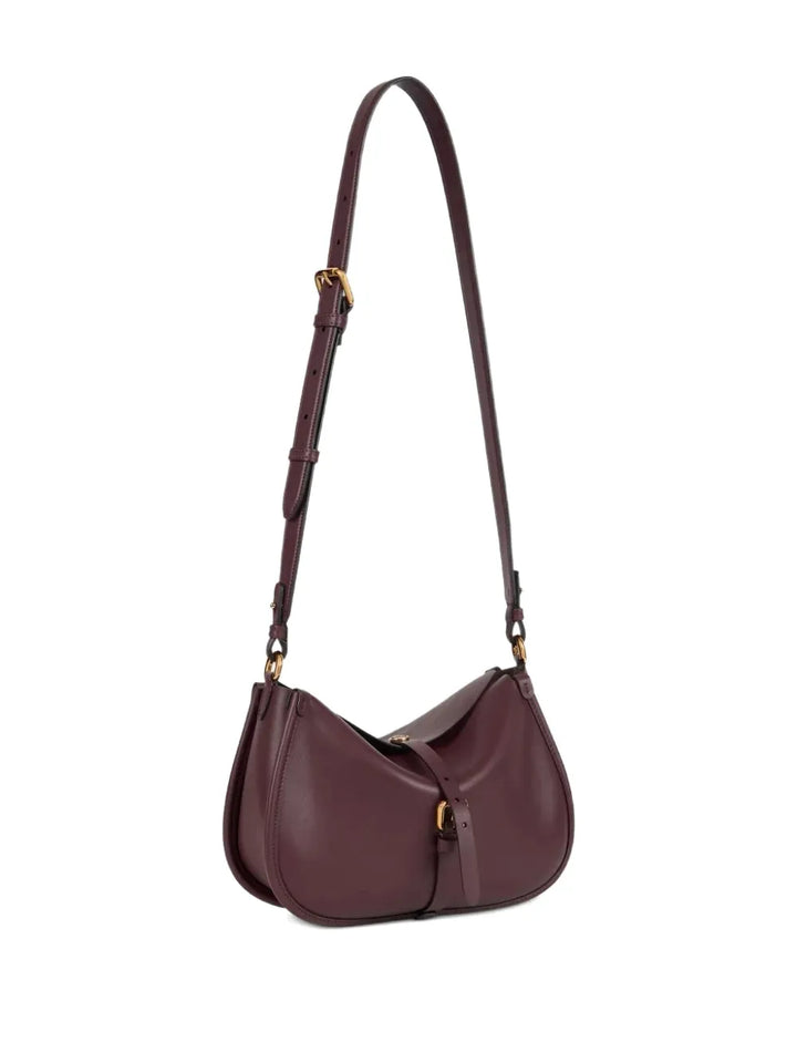 Etro Buckle Fastening Leather Backpack — Same as shown — Size One Size — Top View