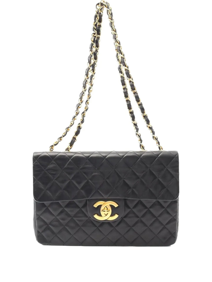 Chanel Pre Owned 1994 1996 Decamatelasse Shoulder Bag — Same as shown — Size One Size — Front View