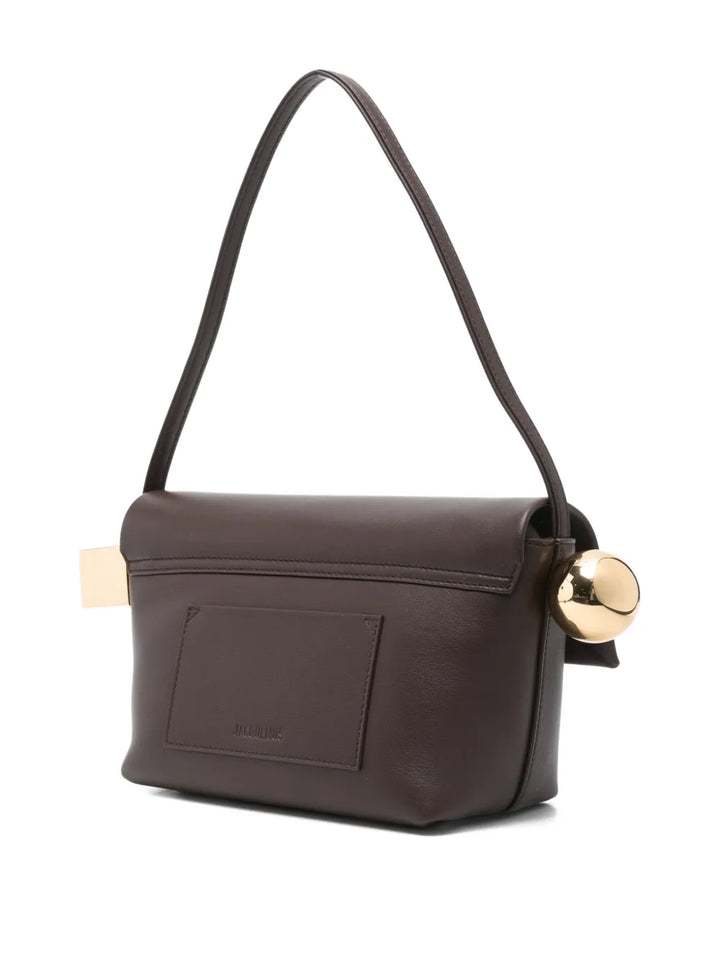 Jacquemus Le Rond Carre Shoulder Bag — Same as shown — Size One Size — Back View
