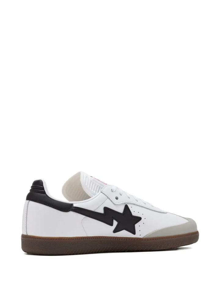 adidas X Bape Samba Sneakers — White — Size US M 8 - US W 9.5 — Back View