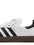 adidas X Bape Samba Sneakers — White — Size US M 8 - US W 9.5 — Top View