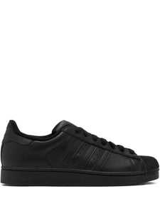 adidas Superstar Ii Sneakers — Black — Size US M 11.5 - US W 13 — Front View