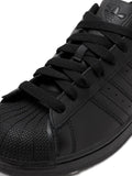 adidas Superstar Ii Sneakers — Black — Size US M 11.5 - US W 13 — Back View