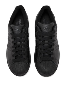 adidas Superstar Ii Sneakers — Black — Size US M 11.5 - US W 13 — Top View