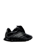 adidas Megaride F50 Stripes-Detail Sneakers — Black — Size US M 10 - US W 11.5 — Back View