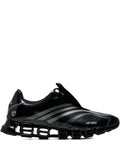 adidas Megaride F50 Stripes-Detail Sneakers — Black — Size US M 10 - US W 11.5 — Front View