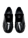 adidas Megaride F50 Stripes-Detail Sneakers — Black — Size US M 10 - US W 11.5 — Side View