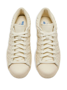 adidas Superstar Sneakers — Beige — Size US M 10.5 - US W 12 — Top View