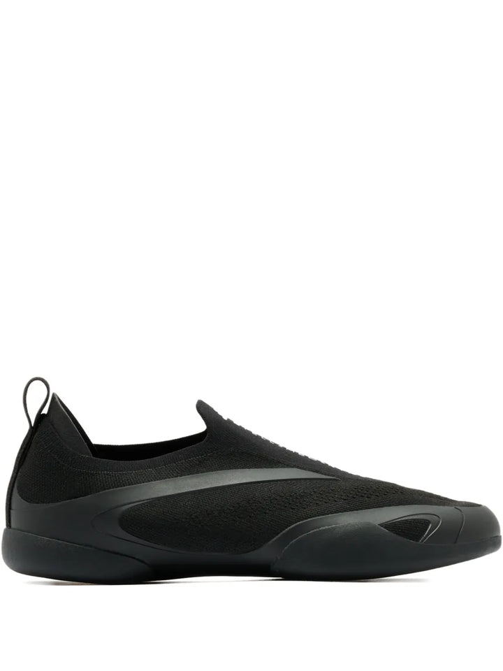 adidas By Stella Mccartney X Stella Mccartney Taekwondo Sneakers — Black — Size US M 10 - US W 11.5 — Front View