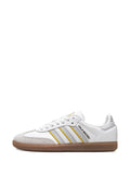 adidas Samba Real Madrid White/Light Solid Grey Sneakers — White — Size US M 8.5 - US W 10 — Back View