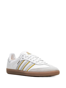 adidas Samba Real Madrid White/Light Solid Grey Sneakers — White — Size US M 8.5 - US W 10 — Detail View