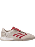 adidas Predator Sala Leather Sneakers — Beige — Size US M 6.5 - US W 8 — Front View