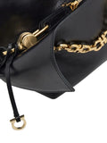 Ferragamo Folded Chain Link Shoulder Bag — Same as shown — Size One Size — Top View