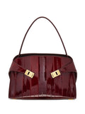 Ferragamo Medium Hug Eel Skin Shoulder Bag — Same as shown — Size One Size — Front View