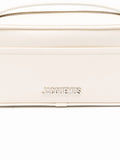 Jacquemus The Banet Logo Plaque Leather Shoulder Bag — Same as shown — Size One Size — Top View