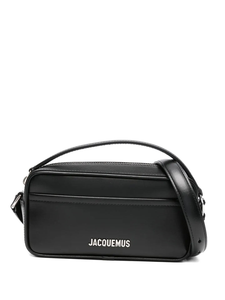 Jacquemus The Banet Leather Top Handle Shoulder Bag — Same as shown — Size One Size — Front View
