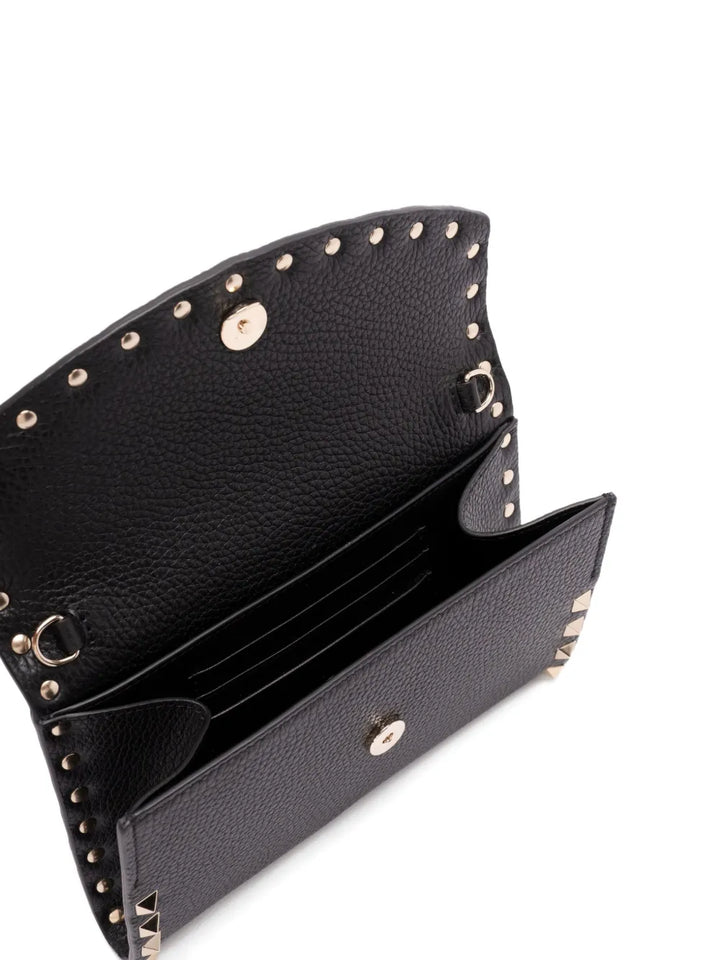 Valentino Garavani Rockstud Embellished Chain Shoulder Bag — Same as shown — Size One Size — Top View
