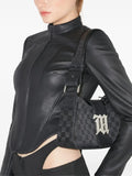 Misbhv Medium Monogram Detail Shoulder Bag — Same as shown — Size One Size — Side View