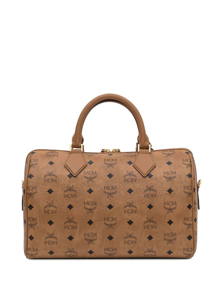 Mcm Medium Ella Boston Bag — Same as shown — Size One Size — Side View