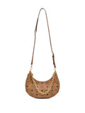Mcm Small Aren Monogram Pattern Chain Bag — Same as shown — Size One Size — Back View