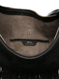 Polo Ralph Lauren Fringed Suede Shoulder Bag — Same as shown — Size One Size — Detail View