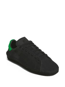 adidas Stan Smith Core Black/Green Sneakers — Black — Size US M 8 - US W 9.5 — Side View