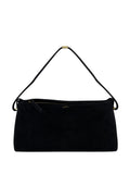 Toteme Scoop Suede Zip Fastening Shoulder Bag — Same as shown — Size One Size — Front View