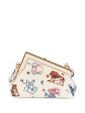 Fendi Pre Owned Astrology Embroidered Canvas Bag — Same as shown — Size One Size — Side View