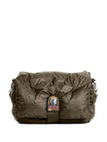 Parajumpers Quilted Logo Patch Shoulder Bag — Same as shown — Size One Size — Front View
