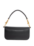 Valentino Garavani Vlogo Embellished Clasp Leather Shoulder Bag — Same as shown — Size One Size — Side View