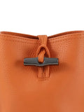 Longchamp Le Roseau Leather Shoulder Bag — Same as shown — Size One Size — Side View