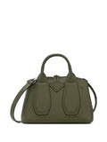 Longchamp Top Handle Leather Shoulder Bag — Same as shown — Size One Size — Back View