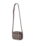 Valentino Garavani Nellcote Mirror Embellished Stud Detailed Shoulder Bag — Same as shown — Size One Size — Side View