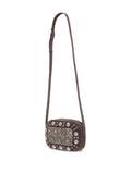 Valentino Garavani Nellcote Mirror Embellished Stud Detailed Shoulder Bag — Same as shown — Size One Size — Back View