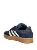 adidas Samba Xlg Three-Stripe Suede Sneakers — Navy Blue — Size US M 9 - US W 10.5 — Back View