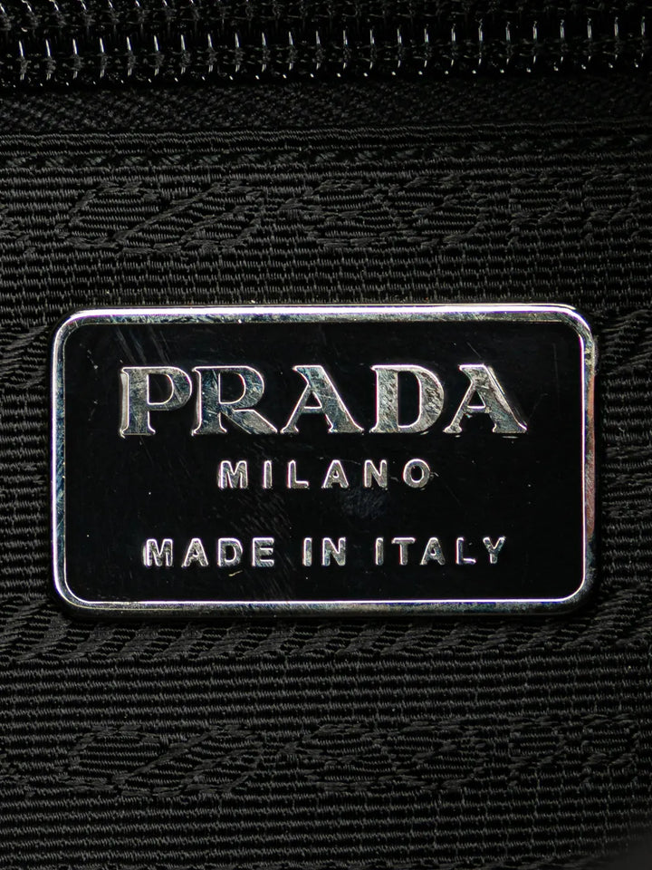 Prada Pre Owned 2000 2013 Tessuto Chain Shoulder Bag — Same as shown — Size One Size — Lifestyle View