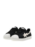 A Bathing Ape?Star Lightning Bolt Sneakers — Black — Size US M 3.5 - US W 5 — Side View