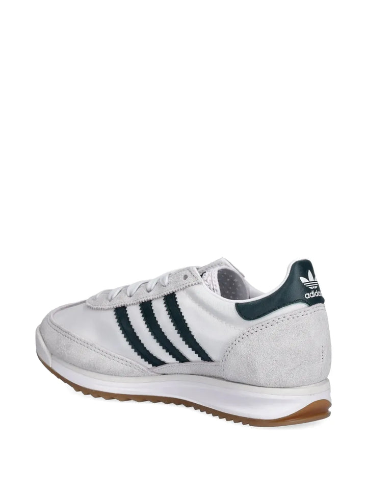 adidas Sl 72 3-Stripe Sneakers — White — Size US M 9 - US W 10.5 — Back View