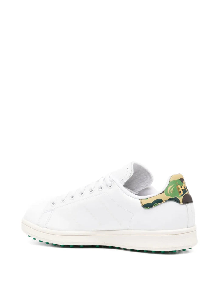 A Bathing Ape?X adidas Stan Smith Trainers — White — Size US M 3.5 - US W 5 — Back View