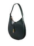 Polo Ralph Lauren Half Moon Leather Shoulder Bag — Same as shown — Size One Size — Back View