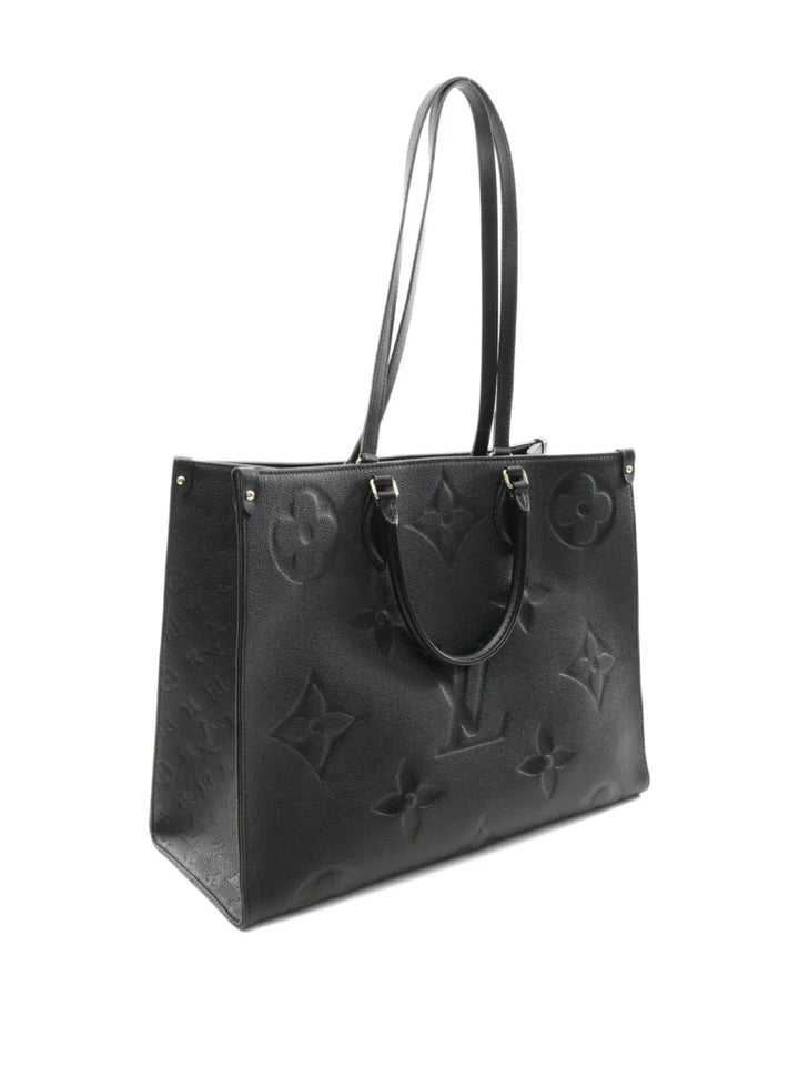 Louis Vuitton Pre Owned 2021 On The Go Gm Monogram Shoulder Bag — Same as shown — Size One Size — Side View