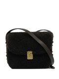 Soeur Mini Shearling Shoulder Bag — Same as shown — Size One Size — Front View